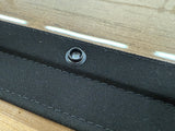 VW Kübel Steckfenster STOFF schwarz