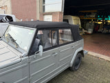 VW Kübel Verdeck STOFF schwarz