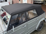 VW Kübel Verdeck STOFF schwarz