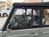 VW Kübel Steckfenster STOFF schwarz