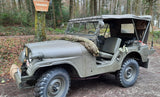 Jeep CJ5 Sitzbezug Vordersitz, oliv