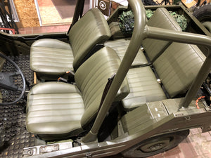 Iltis Sitzbezüge "Luxus" Version ;-) in Oliv RAL6014 oder schwarz