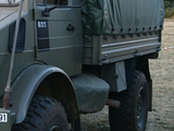 Unimog U1300 / U435 Reserveradabdeckung